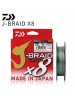 Daiwa braided line J-BRAID GRAND X8 Multicolor 150m