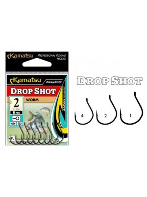 Kabliukai Kamatsu Worm Drop Shot 