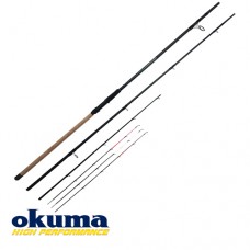 Rod Okuma Custom Black River Feeder 3.90m/4,20m >150gr