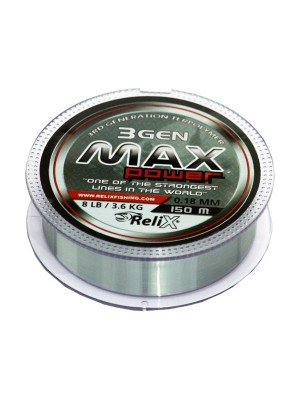 Monofilamentinis valas RELIX 3 GEN MAX POWER 